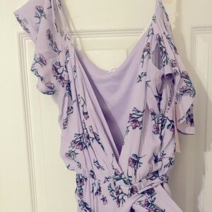 ADAM LEVINE COLLECTION, SIZE LARGE JUNIORS
SURPLICE FLUTTER SLV, ORCHID BOUQUET